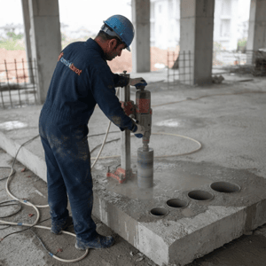 Ümraniye Beton Delme çalışması