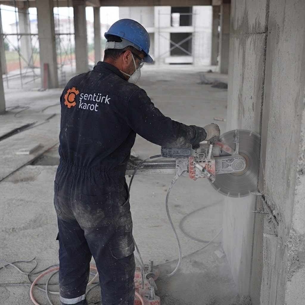 Ümraniye İnkılap Duvar Kesme çalışması