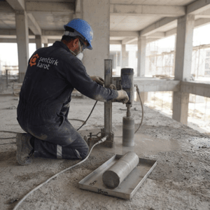 Ümraniye Karot Numune Alma çalışması